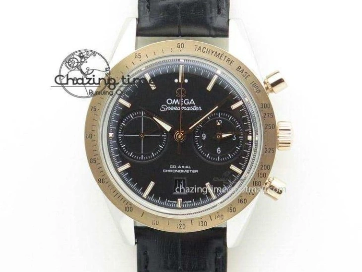 0402 De Ville SS RXW 1:1 Best Edition Black Dial on SS Bracelet A2892 (Free Leather Strap) Sporty 8017